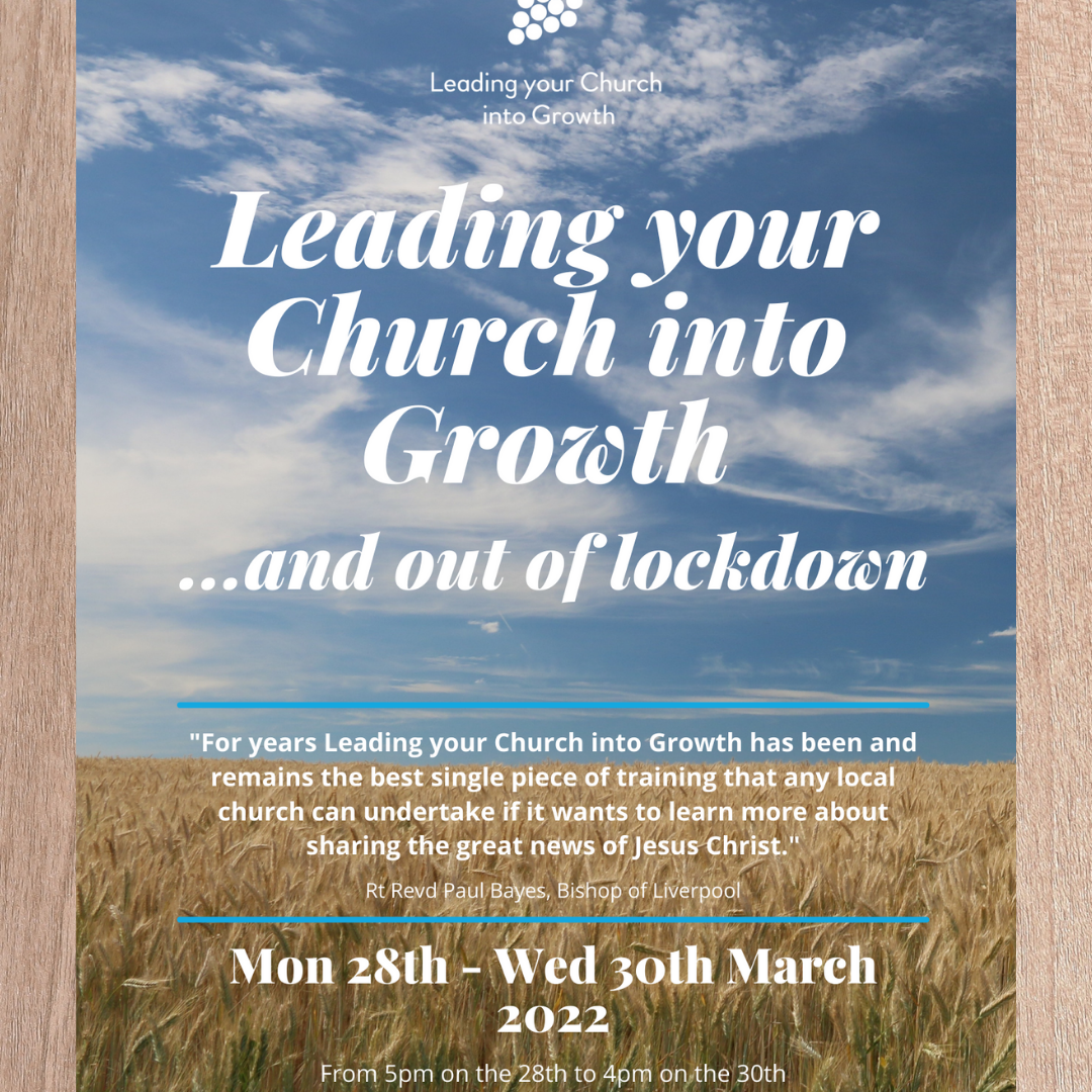 2022 Leading your Church into Growth...and out of lockdown